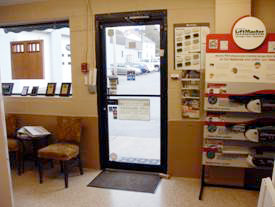 DSI North Door Systems Showroom Entry