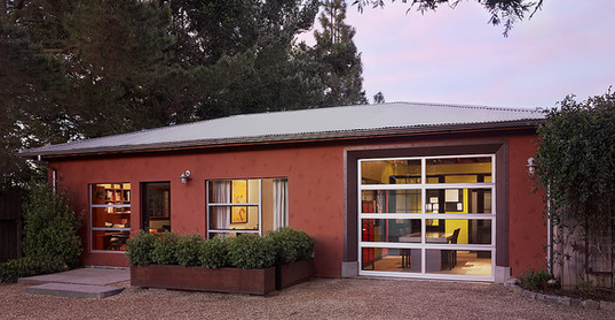 Glass Garage Door giving look Enhancement