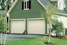House wtih new garage doors