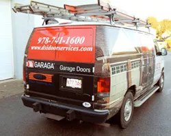 DSI North Door Systems service truck